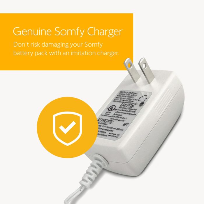 Somfy Lithium-ion Charger - Charge Rechargeable Lithium Ion Battery For Motorized Shades, Blinds - View #12