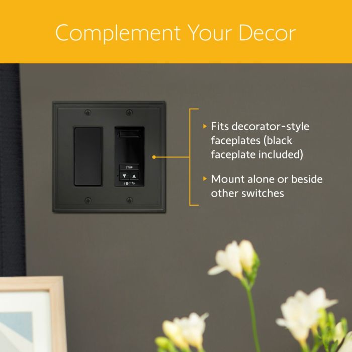Decoflex 1 RTS Channel Black 