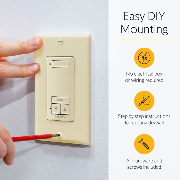 DecoFlex 1 RTS Channel Ivory 