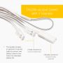 12V DC Reloadable Battery Tube 2 Pack and Y Harness Cable thumbnail