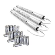 12V DC Reloadable Battery Tube with 8 AA Lithium Batteries Bundle (9018685 - 9014834) 3-Pack