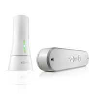 TaHoma® and Eolis 3D WireFree RTS Wind Sensor (White)